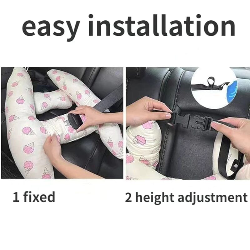 H-Shape - Kids Car Travel Pillow