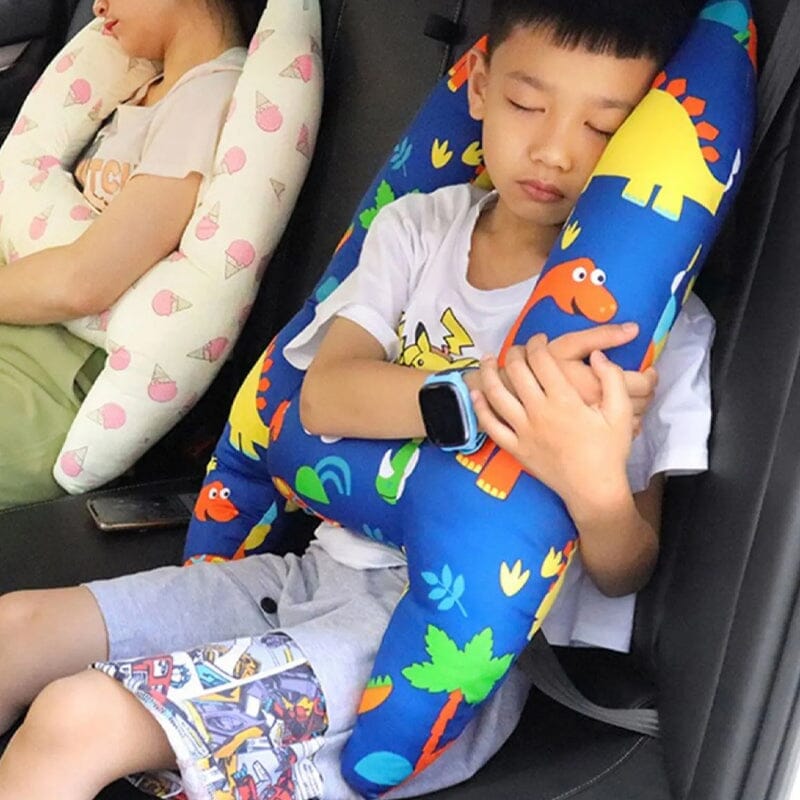 H-Shape - Kids Car Travel Pillow