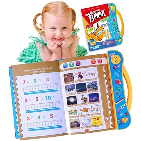 English Letters & Words Learning Book, Fun Educational Toys