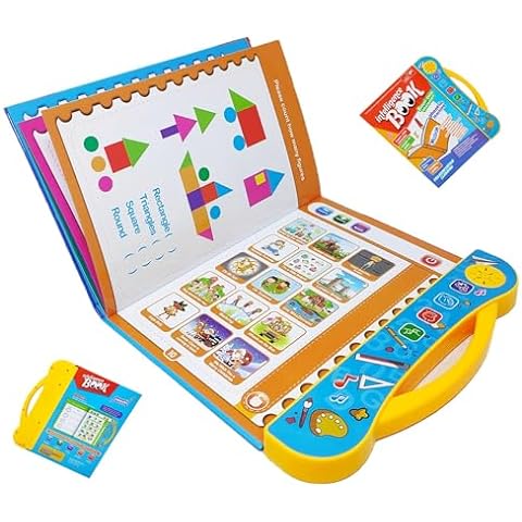 English Letters & Words Learning Book, Fun Educational Toys