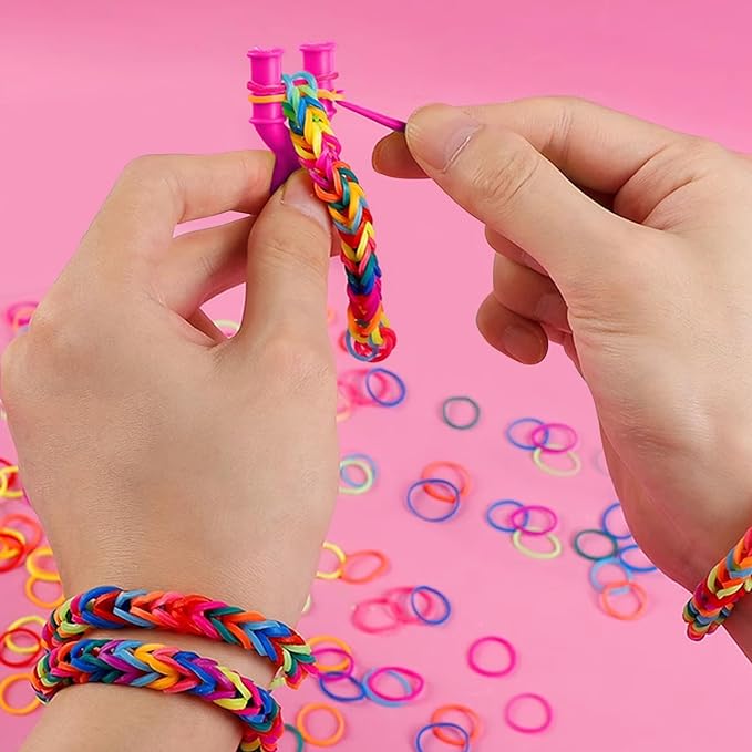 Loom Rubber Band DIY Craft Kit Pack of 3 Unique Styles