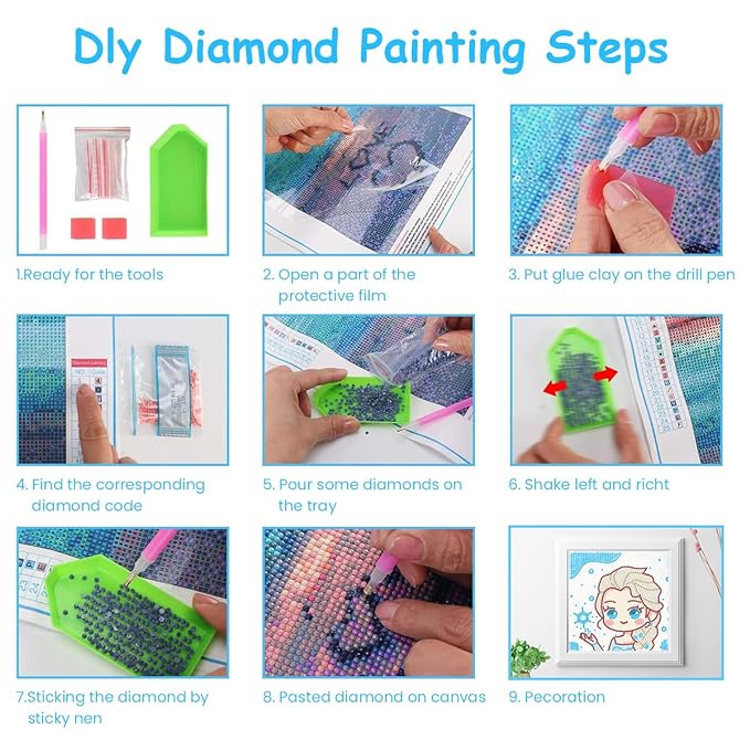 DIY Handmade Diamond Painting