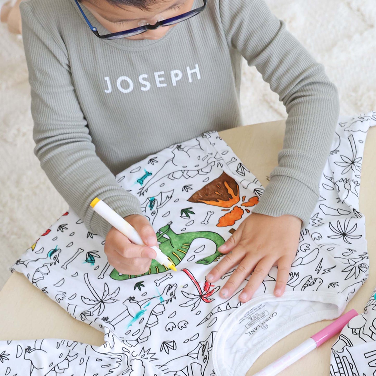 Color Me Suit With FABRIC MARKER