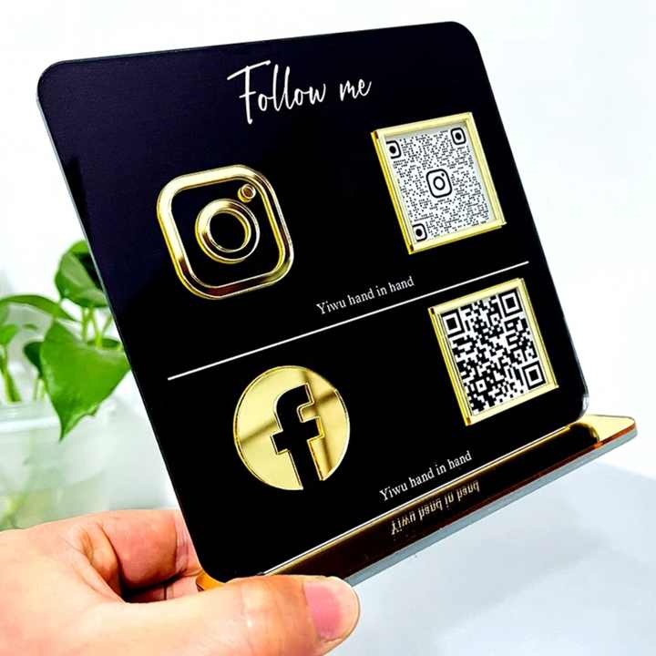 QR Shine Holder