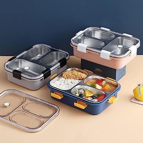 Stainless Steel Lunch Box with Spoon and Fork