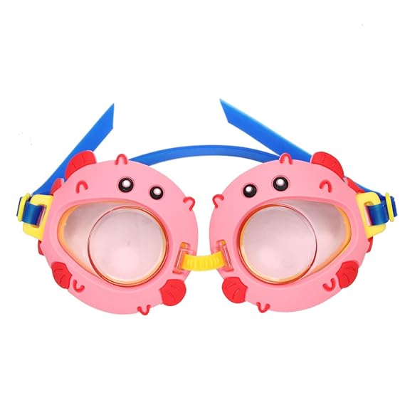 Cute Cartoon Character Swimming Goggles for Children - Set Of 3