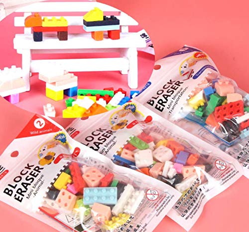 Eraser Building Blocks Puzzle For Children - Set of 3 for 499 INR