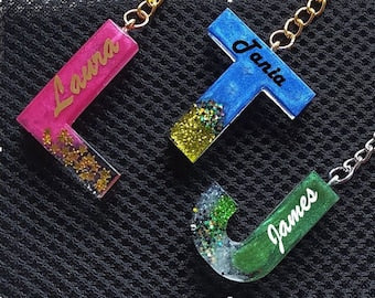 Resin DIY Keychain Kit With Customized Name