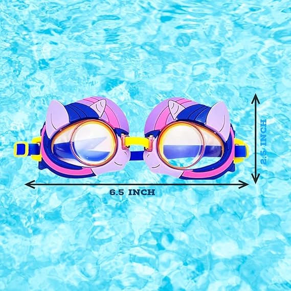 Cute Cartoon Character Swimming Goggles for Children - Set Of 3