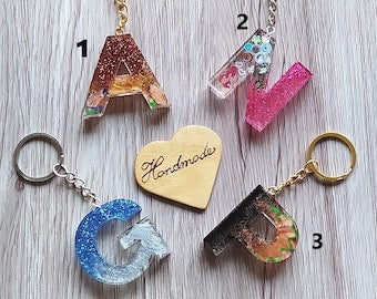 Resin DIY Keychain Kit With Customized Name