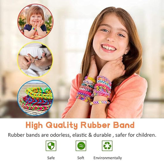 Loom Rubber Band DIY Craft Kit Pack of 3 Unique Styles