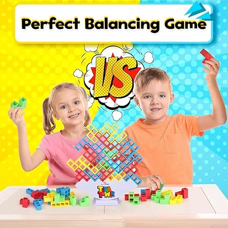 Tetra Tower Family indoor Game for Kids & Adults