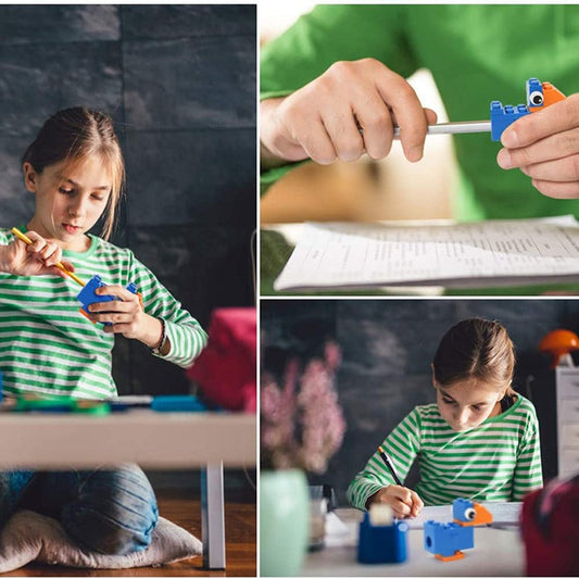 Building Blocks DIY Pencil Sharpener - Set Of 6 Pieces