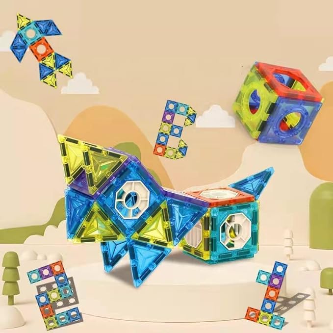 Magnetic Blocks & Tiles For Kids