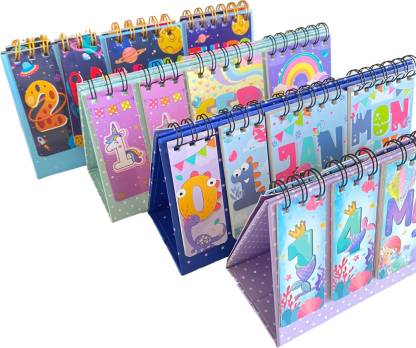 Desk Calendars For KIDS Learning